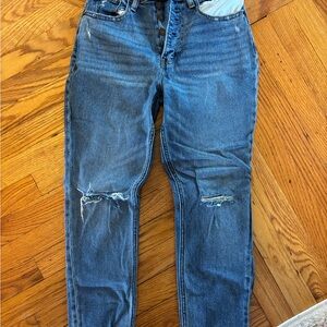 Abercrombie Distressed Blue Denim Jeans